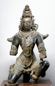 Garuda, z Mandla Fort, Madhya Pradesh, 1200 nl (černý kámen) od Indian School