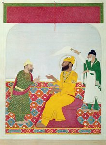 Guru Gobind Singh (1666-1708) 1815-25 od Indian School