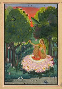 Komoda Ragini, Folio z "Ragmala", s.1770-1775 od Indian School