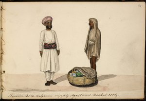 Kassim Bohori, zásobovací agent. Belgaum od Indian School