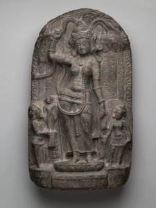 Betlém: Narození Buddhy (břidlice) od Indian School