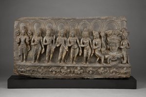 Navagraha, cca 950-1000 od Indian School