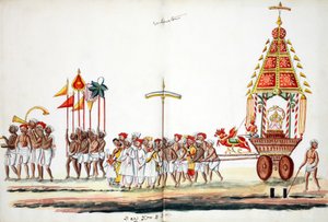 Průvod s bohy (wc na papíře) od Indian School