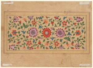 Scrolling Floral Vines, 1755 od Indian School