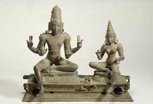 Samaskanda, Chala, Tamil Nadu (Bronz) od Indian School