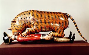Tipus Tiger, cca 1790 (dřevo)