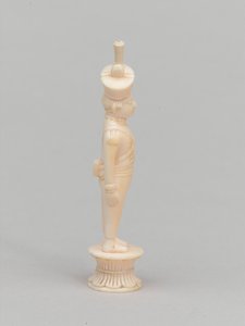 Bílý pěšec, šachová figurka, Indie, cca 1820 od Indian School