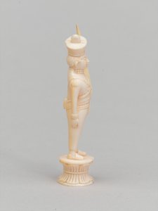 Bílý pěšec, šachová figurka, Indie, cca 1820 od Indian School