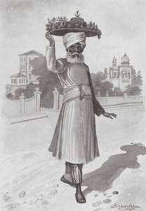Bombaj / Mumbai: Vánoční pohoda (čb fotografie) od Indian photographer