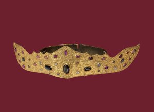 Crown, Klungkung Kingdom (zlato a drahokamy)