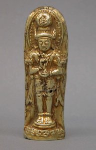 Socha Bhairavy, cca 1300 (zlato) od Indonesian School