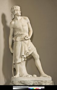 David s prakem, 1858 od Innocenzo Fraccaroli