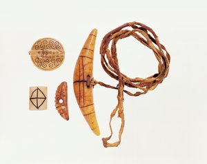Inuitské rybářské vybavení