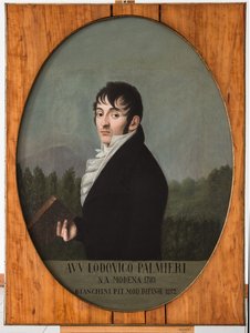 Portrét Ludovica Palmieriho (olej na plátně) od Ippolito Bianchini Ciarlini