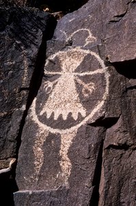 Anasazi petroglyfy, rytiny na stěnách v NM. od Ira Block