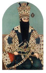Portrét af Fateha Shahovi od Iran Mihr Ali