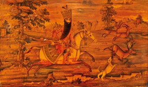 Detail rakve Qajar