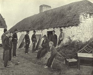 Místo vystěhování, hrabství Clare (černobílá fotografie) od Irish Photographer