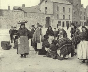 Fishmarket, Galway (černobílá fotografie) od Irish Photographer