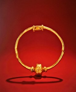 Collar, Ardnaglug, County Roscommon, starší doba železná (zlato) od Iron Age