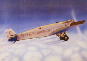 Junkers (barevná litografie)