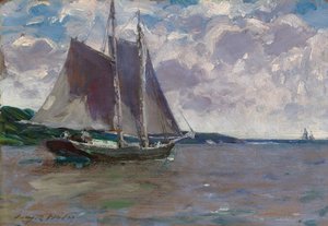 Outward Bound (olej na panelu)