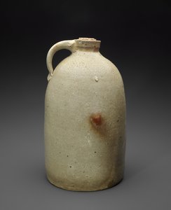 Džbán, c. 1869-1873 (solně glazovaná kamenina, korek) od Isaac (attr.to) Suttles