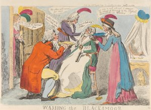 Den Mohren waschen od Isaac Cruikshank