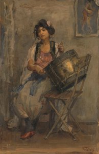 Lady Bubeník od Isaac Israels