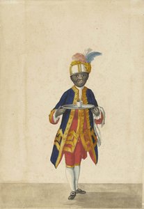 Sluha v livreji od Isaac Lodewijk La Fargue