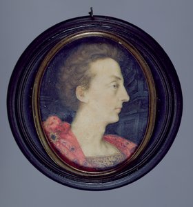 Henry, princ z Walesu (1594-1612) c.1610 (wc na pergamenu) od Isaac Oliver
