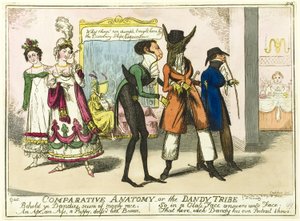 Srovnávací anatomie od Isaac Robert Cruikshank
