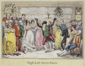 High Life under Stairs (barevný lept)