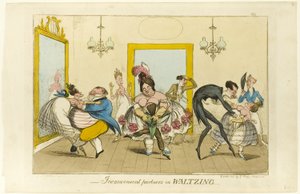 Nepohodlní partneři ve valčíku od Isaac Robert Cruikshank
