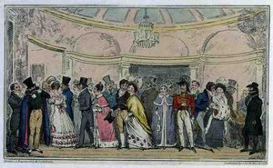 Odchod z opery, hospoda. od C. Smith od Isaac Robert Cruikshank