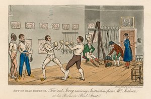 Umění sebeobrany od Isaac, Robert and George Cruikshank