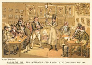 Salon betlémů od Isaac, Robert and George Cruikshank