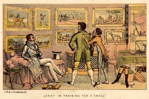 Jerry trénuje na bobtnání od Isaac, Robert and George Cruikshank