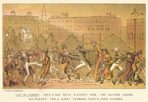 Život v Londýně od Isaac, Robert and George Cruikshank