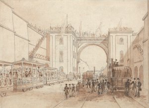 Otevření Liverpool a Manchester Railway