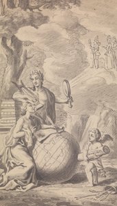 Frontispiece sv. VII, č. I za rok 1775 z Časopisu města a venkova od Isaac Taylor