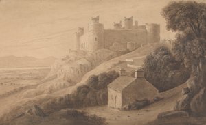 Hrad Harlech od Isaac Weld