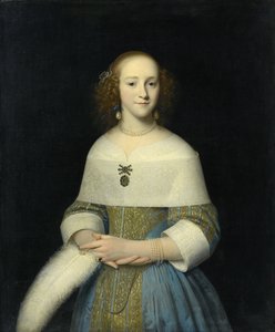 Portrét mladé ženy, možná Susanna Reael, 1656
