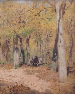 Podzimní mudrování, 1883 od Isaak Ilyich Levitan
