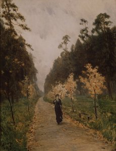 podzimní den. Sokolniki, 1879 od Isaak Ilyich Levitan