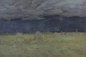 Hey-Making, 1900 od Isaak Ilyich Levitan