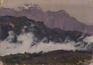 Alpy, 1897 od Isaak Ilyich Levitan