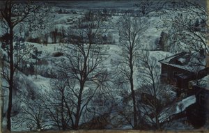 Zimní krajina, 1917 od Isaak Israilevich Brodsky