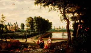 Vertumnus a Pomona (panel)