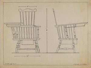 Židle od Isadore Goldberg